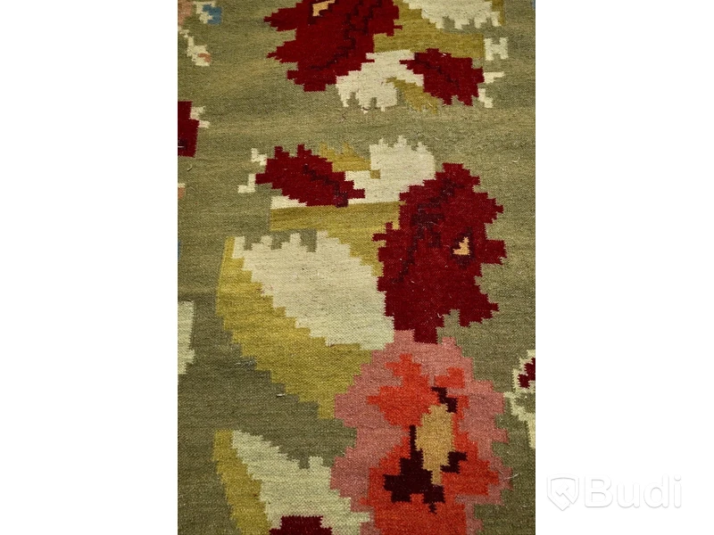 Handtuftad matta i naturmaterial av högsta kvalité 170 x 230 cm