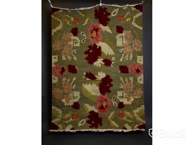 Handtuftad matta i naturmaterial av högsta kvalité 170 x 230 cm
