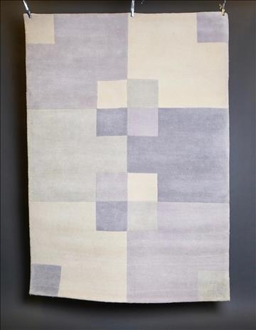 Handknuten matta i naturmaterial av högsta kvalité 140 x 200cm, axeco