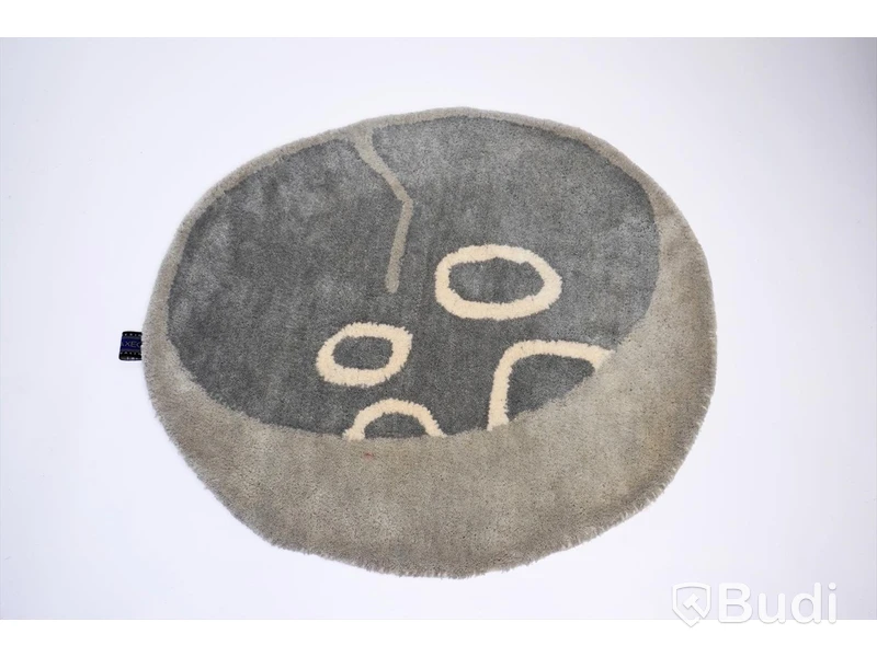 Dörrmatta Handtuftad oval 65 x 70 cm
