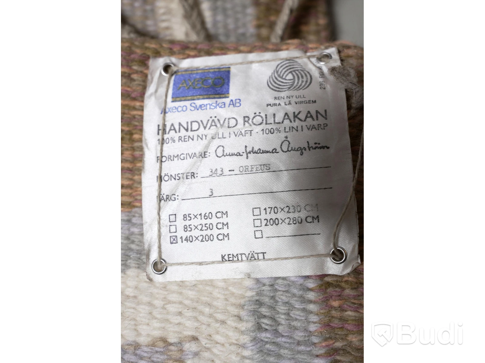 Matta - Axeco Handvävd Röllakan Orfeus 140x200