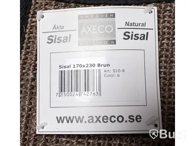 Matta - Axeco Äkta Sisal Brun 170x230