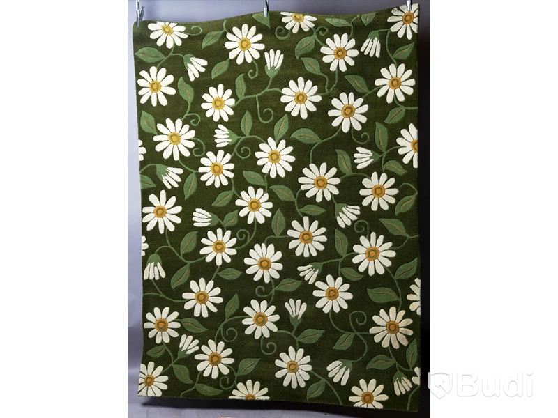 Matta - Axeco Handtuftad Daisy Green 170x230