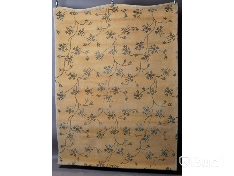 Matta - Mio Handtuftad Yasmin Vit/Grå 140x200