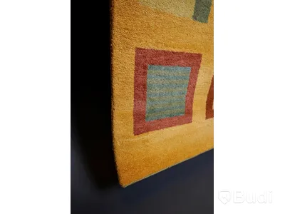 Matta, AXECO 140x200cm. Handknuten matta i ull av högsta kvalité.