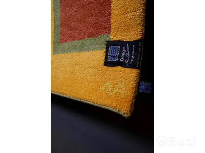 Matta, AXECO 140x200cm. Handknuten matta i ull av högsta kvalité.