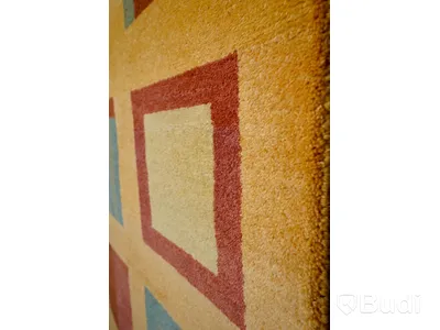 Matta, AXECO 140x200cm. Handknuten matta i ull av högsta kvalité.