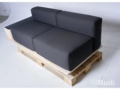 Designsoffa med växtförvaring - Meet designad av Fattorini & Rizzini & Partners för Offecct, 2-sits. OBS! sista bilden är referensbild