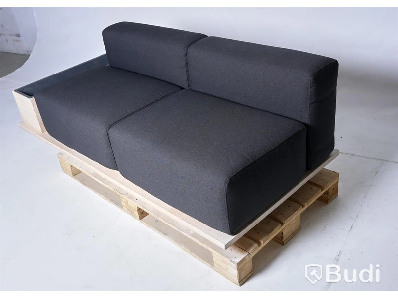 Designsoffa med växtförvaring - Meet designad av Fattorini & Rizzini & Partners för Offecct, 2-sits. OBS! sista bilden är referensbild