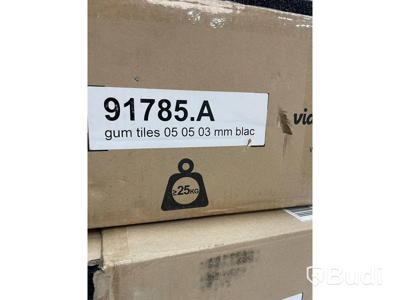 Gummimattor - Rubber Tiles ca 45 st