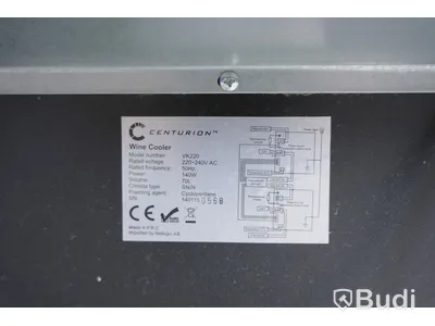 Vinkyl 18 flaskor - Centurion  VK220 (Osäker funktion)