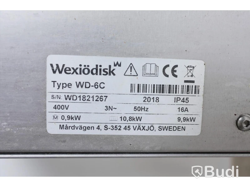 Diskmaskin - Wexiödisk WD-6C