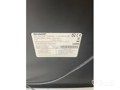 TV-skärm - SHARP LCD Colour 60 Tum  LC-60LE651E