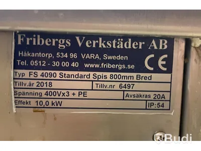 Spis - Fribergs Pano Copler FS 4090 Standard Spis 800 mm Bred