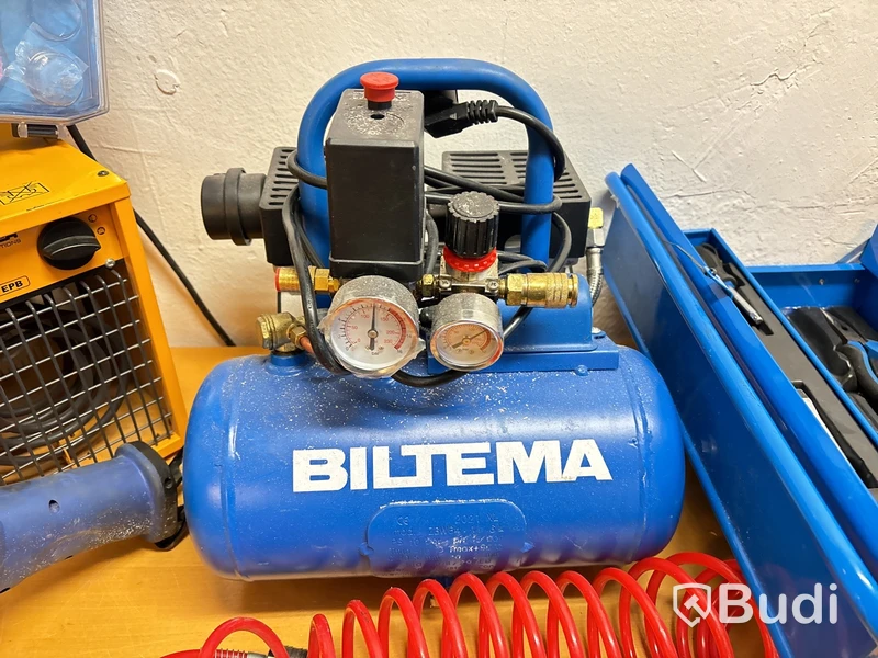Kompressor, verktyg, domkraft m.m.