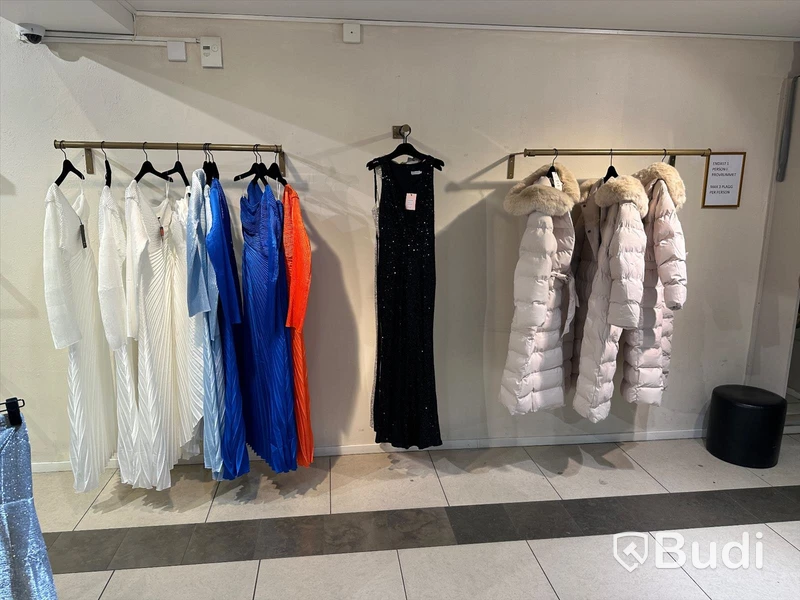 Butiksinrednig klädbutik YES London Kista
