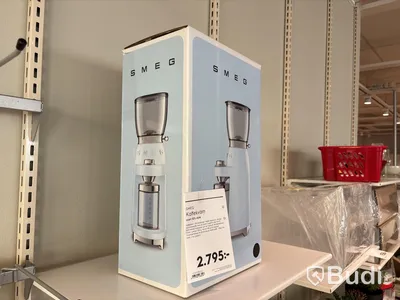 Kaffekvarn Smeg CGF01BLEU - svart