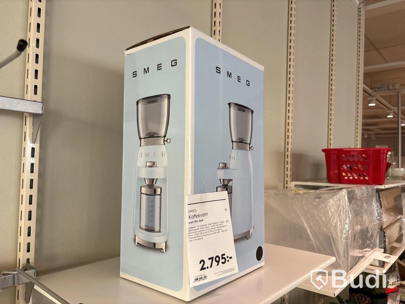 Kaffekvarn Smeg CGF01BLEU - svart