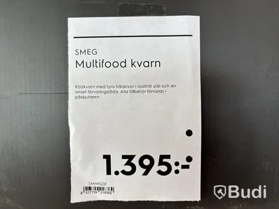 Grönsaksskärare & kökskvarn Smeg