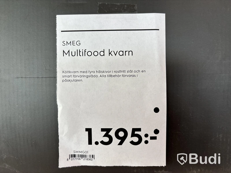 Grönsaksskärare & kökskvarn Smeg