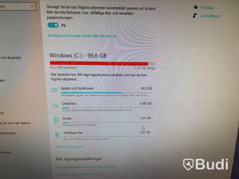 Stationär dator Asus G20 med monitor