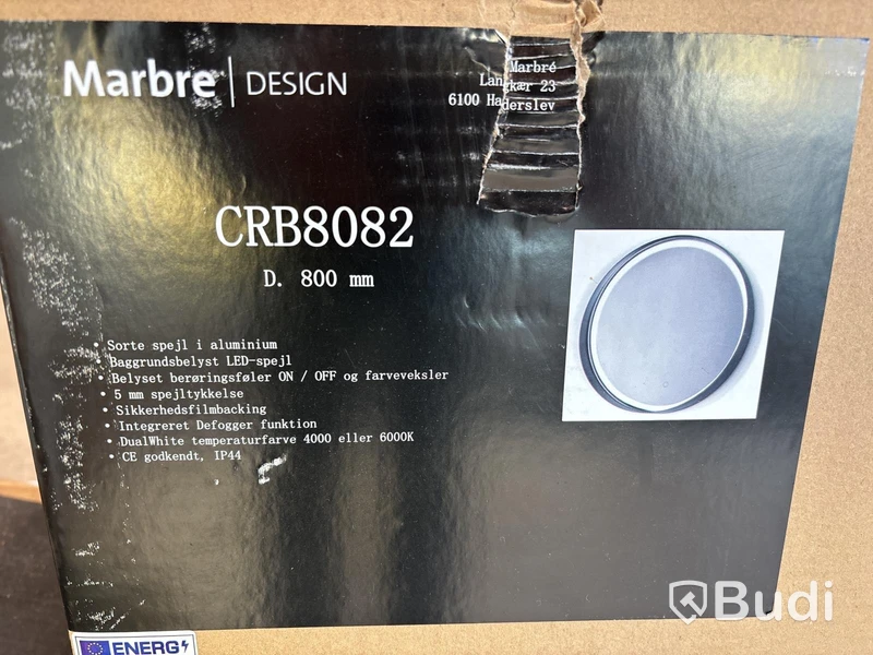 Rund spegel Marbre CRB8080 - 800 mm