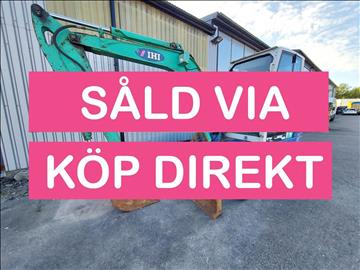 Minigrävare IHI 35N 3,5 ton - 2007 m skopor - Tjörn - SÅLD 