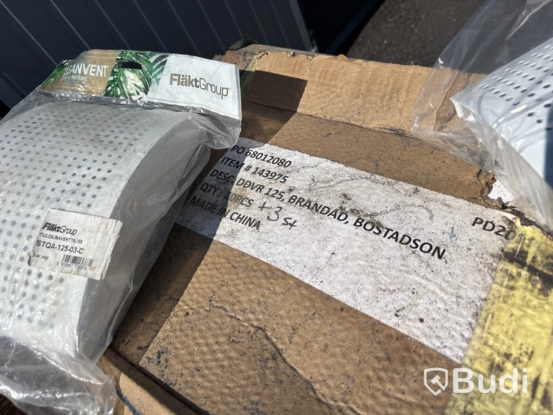 Ventilationsdetaljer  1 pall