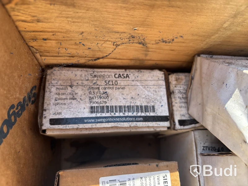 Ventilationsdetaljer och elektronik 1 pall