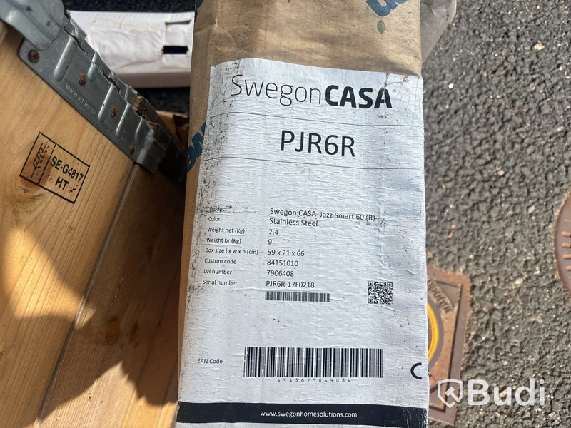 Spiskåpa Swegon CASA Jazz 12 styck