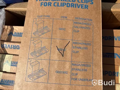 Klammerinfästning Bjarnes Clipdriver