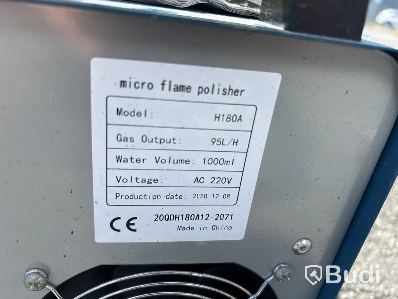 Flampoleringsmaskin H180A för akrylpolering