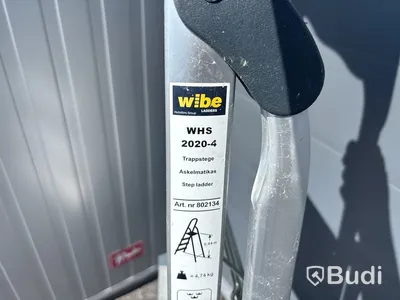 Stegar WIBE 4 styck och en säckkärra