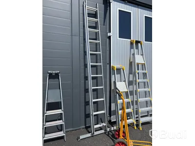 Stegar WIBE 4 styck och en säckkärra