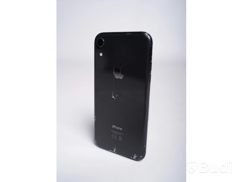 iPhone Xr - 64 GB, sprucken baksida, exkl tillbehör, 86procent batterihälsa. Begagnad. Funktionstestad.