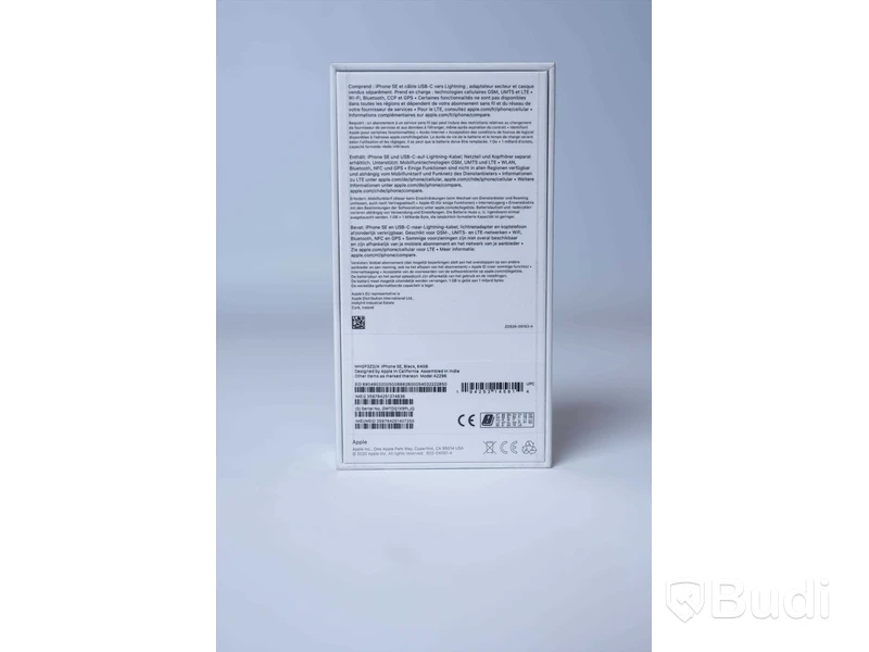 iPhone SE, Svart, 64GB Ny, Obruten förpackning.