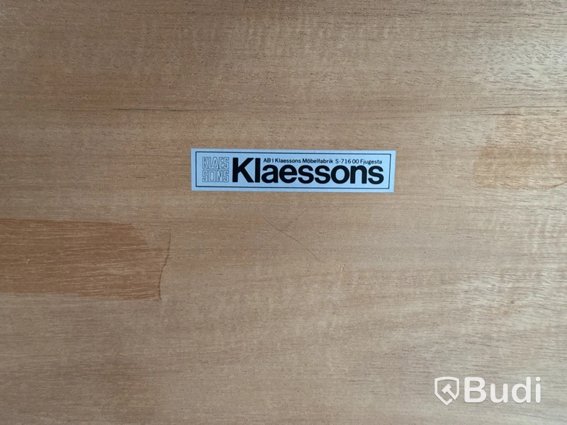 2 st avlastningsbord från AB A. Klaessons möbelfabrik