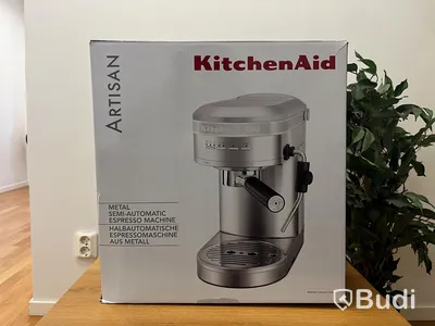 Espressomaskin - KitchenAid Artisan  - Metal Semi-Automatic Espresso Machine. Nypris ca 4500 kr.