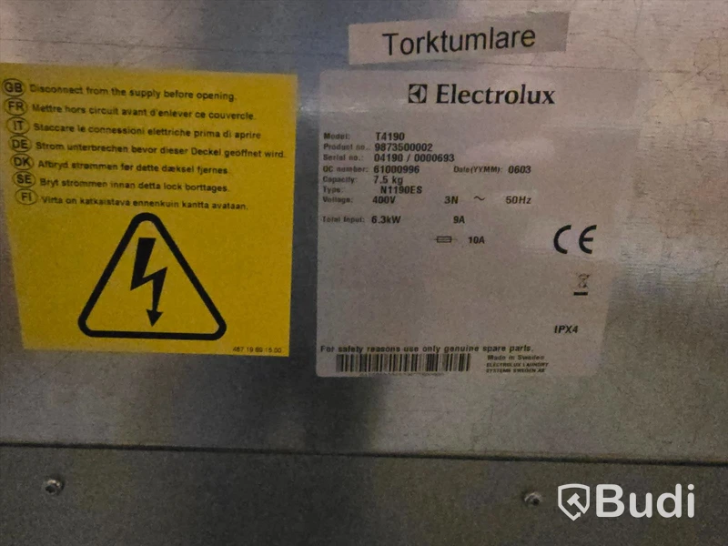 Torktumlare Electrolux T4190