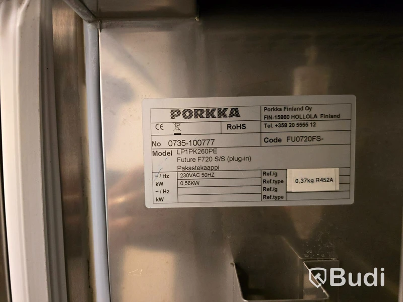 Frysskåp | Porkka Future F720