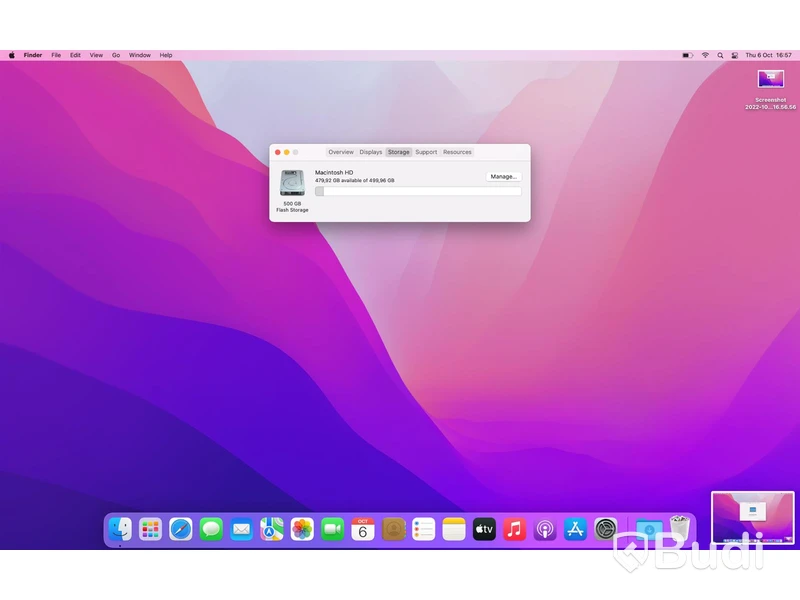 Macbook pro - 16 tum, 2019, Apple, 500 GB HD, 16 Gb 2667 MHz DDR4, inkl laddare och låda.