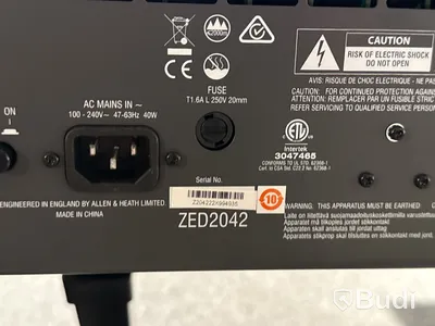 Analogt mixerbord Allen & Heath ZED420