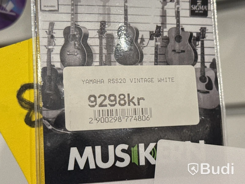 Gitarr Yamaha RSS20 Vintage White - Ordpris 9 298:-