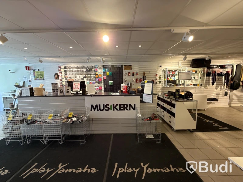 Musikutrustning, instrument m.m. Stort parti.
