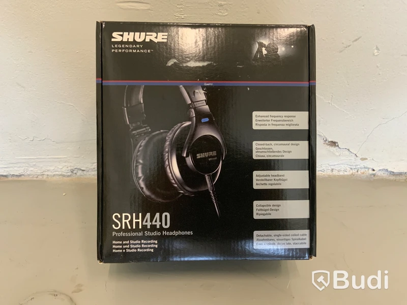 Studiohörlurar Shure SRH440