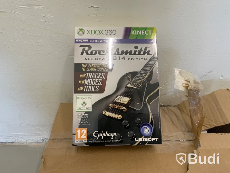6st Rocksmith för Xbox 360 ink kabel