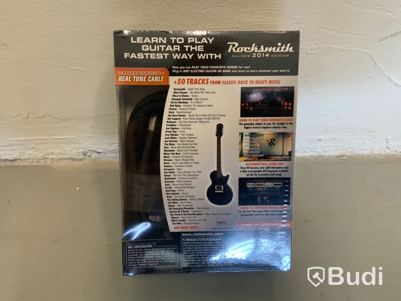 6st Rocksmith för PC/MAC ink Real Tone-kabel