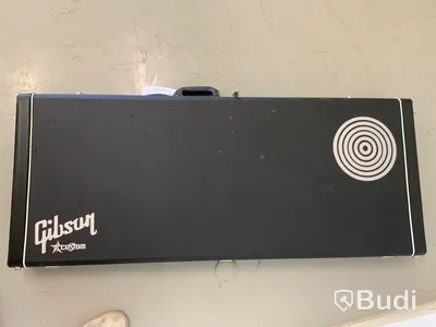 Gibson Custom ink case Inspired by Zakk Wylde Buzzsaw ZV, Signerad av Zakk Wylde