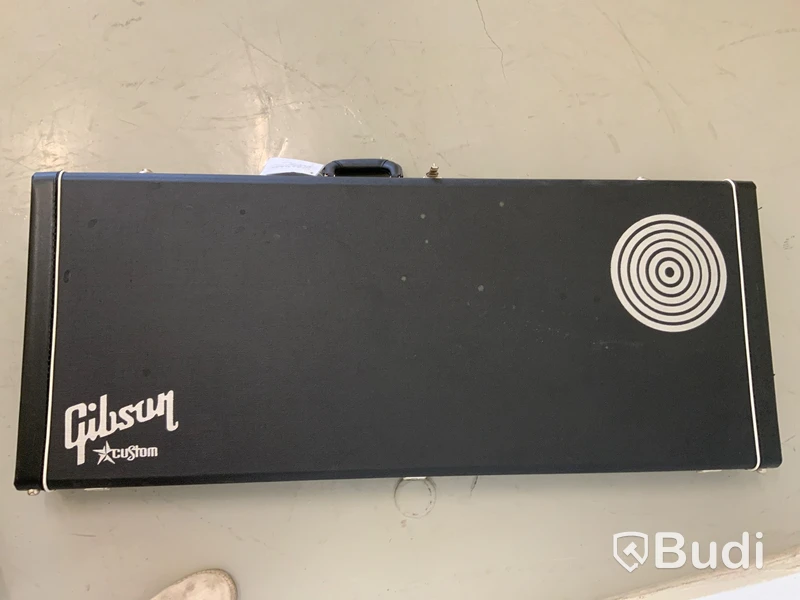 Gibson Custom ink case Inspired by Zakk Wylde Buzzsaw ZV, Signerad av Zakk Wylde
