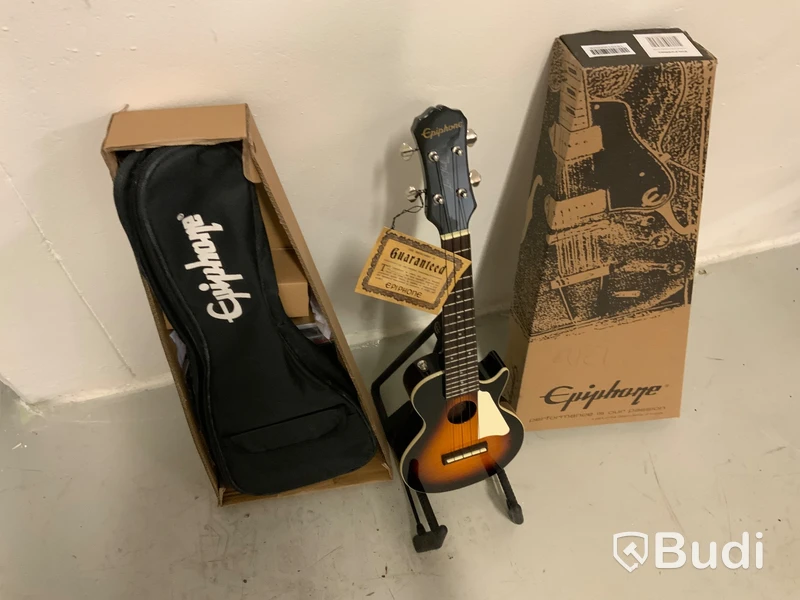 Epiphone Les Paul Ukelele ink Gigbag i kartong